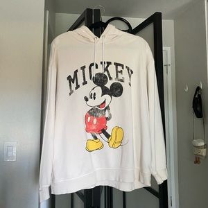 Mickey Mouse beige hoodie